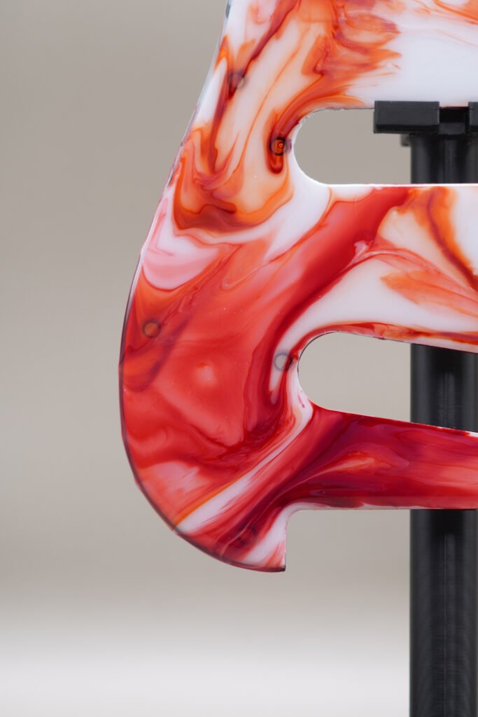 crimson merlot – handmade stratocaster pickguard| one of one