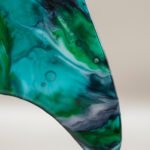 aqua tempest – handmade stratocaster pickguard