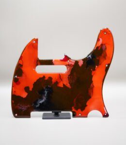 fire scarab – custom telecaster pickguard