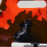 fire scarab – custom telecaster pickguard