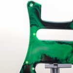 neon pulse – custom epoxy resin strat pickguard | one of one