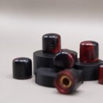 crimson eclipse custom guitar knobs resin made