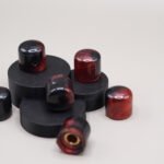 crimson eclipse custom guitar knobs resin made