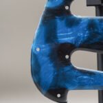 resin poured strat pickguard – “electric drift” | epoxica guitars™ | one of one art piece
