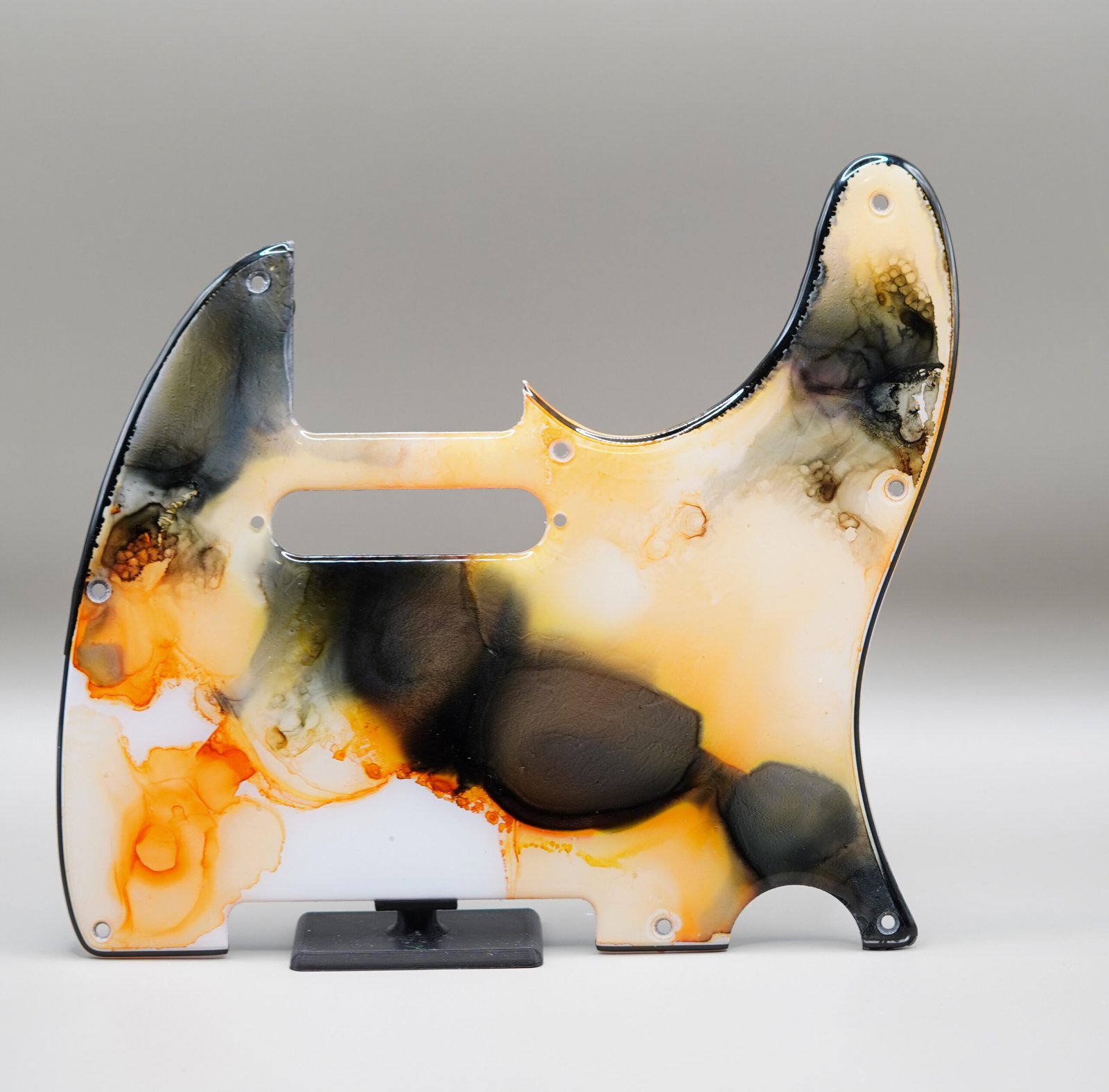 sunset drift printed tele pickguard – handcrafted resin pickguard for telecaster sunset drift printed tele pickguard – handcrafted resin pickguard for telecaster