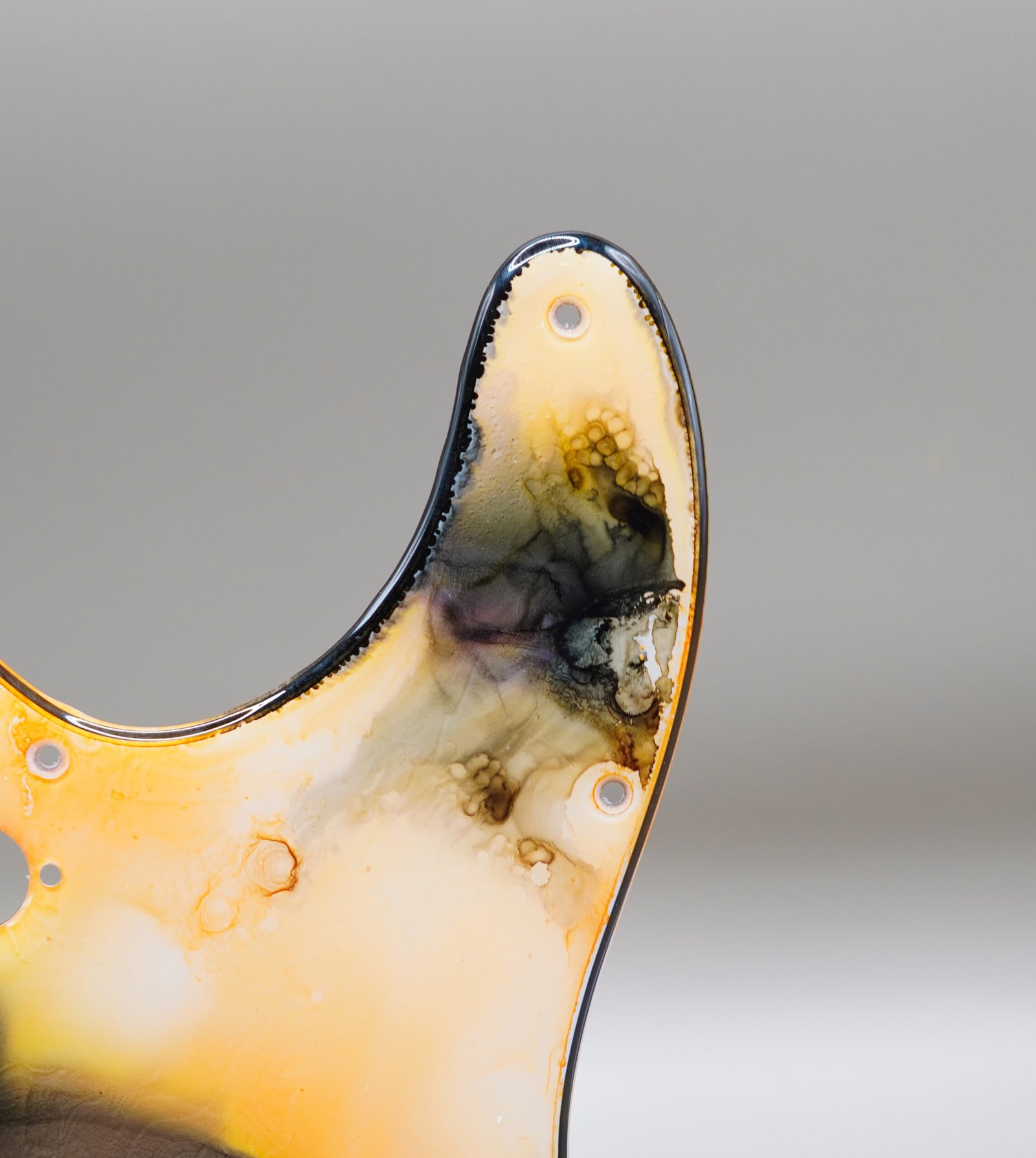 sunset drift printed tele pickguard – handcrafted resin pickguard for telecaster sunset drift printed tele pickguard – handcrafted resin pickguard for telecaster