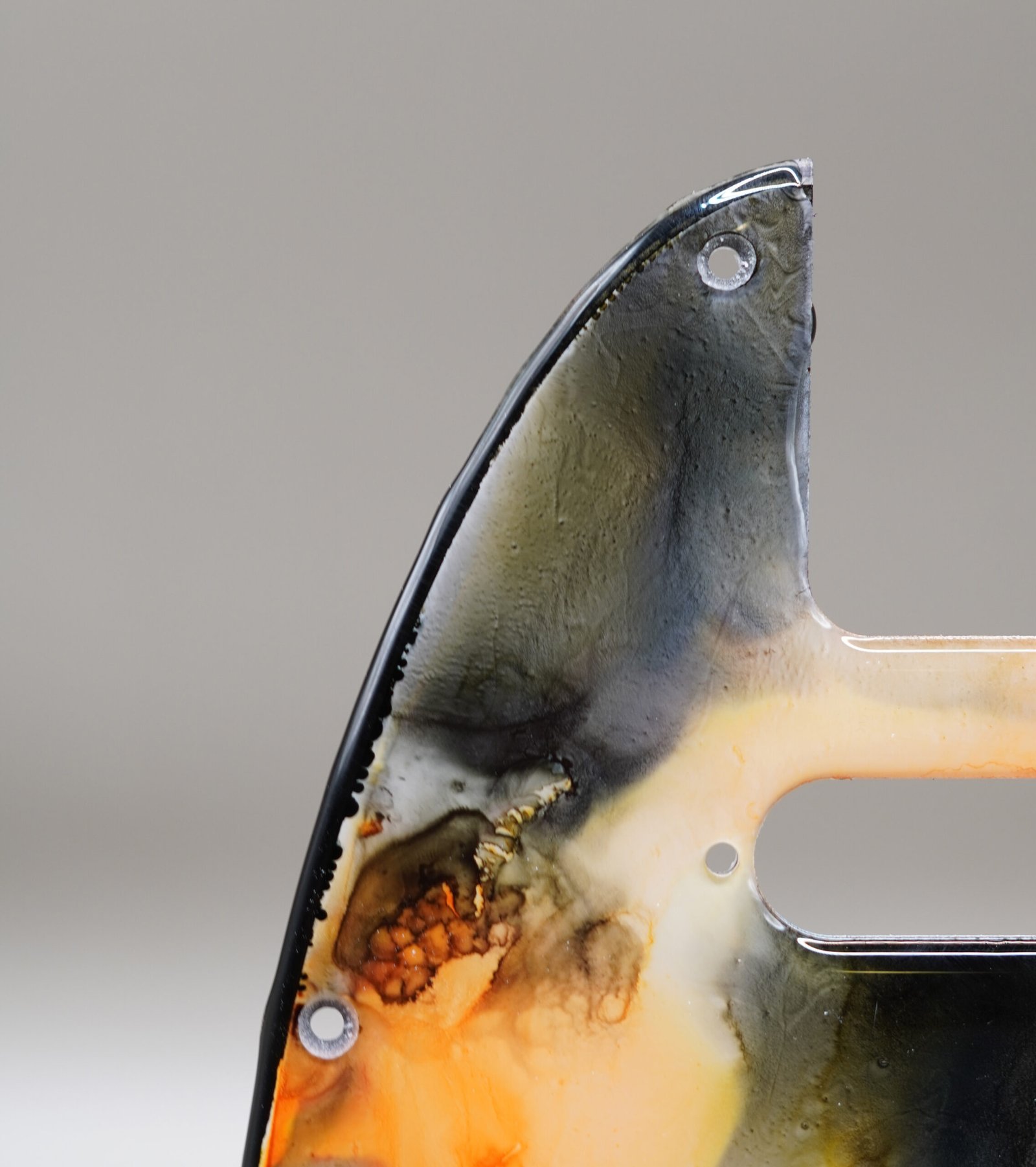 sunset drift printed tele pickguard – handcrafted resin pickguard for telecaster sunset drift printed tele pickguard – handcrafted resin pickguard for telecaster