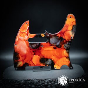 scorch tide epoxy resin pickguard