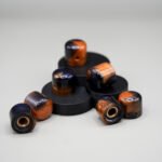 cosmic brass epoxy resin guitar knobs