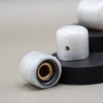 white pearl epoxy resin guitar knobs