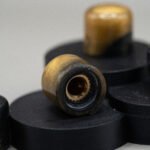 mayan obsidian epoxy resin guitar knobs