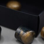 mayan obsidian epoxy resin guitar knobs