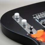 white pearl epoxy resin guitar knobs