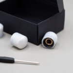 white pearl epoxy resin guitar knobs