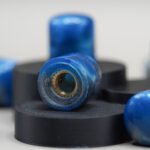 sapphire frost custom guitar knobs