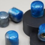 sapphire frost custom guitar knobs