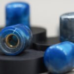 sapphire frost custom guitar knobs