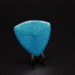 electric azure – handmade resin guitar pick | boutique pick | medium & large sizes