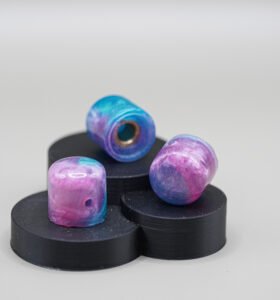 cosmic brass custom guitar knobs resin made (copy)