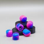 neon candy custom guitar knobs resin made (copy)