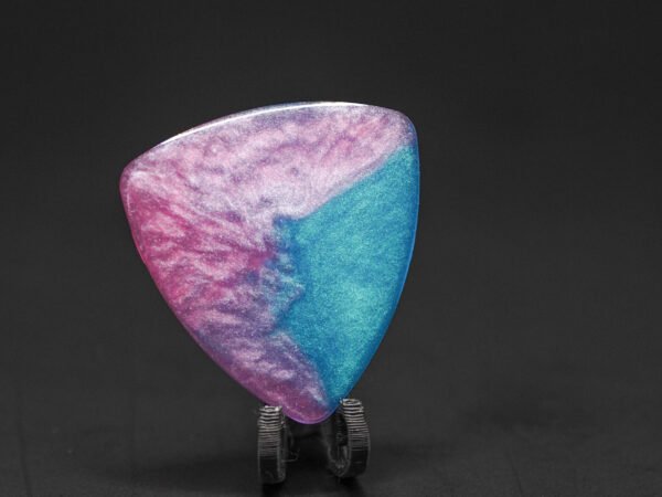 electric azure – handmade resin guitar pick | boutique pick | medium & large sizes (copy)