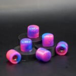 neon candy custom guitar knobs
