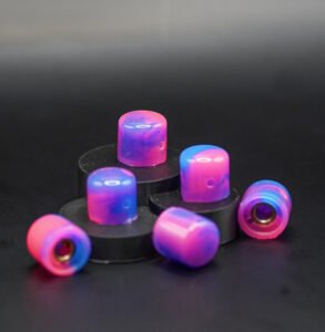 neon candy custom guitar knobs