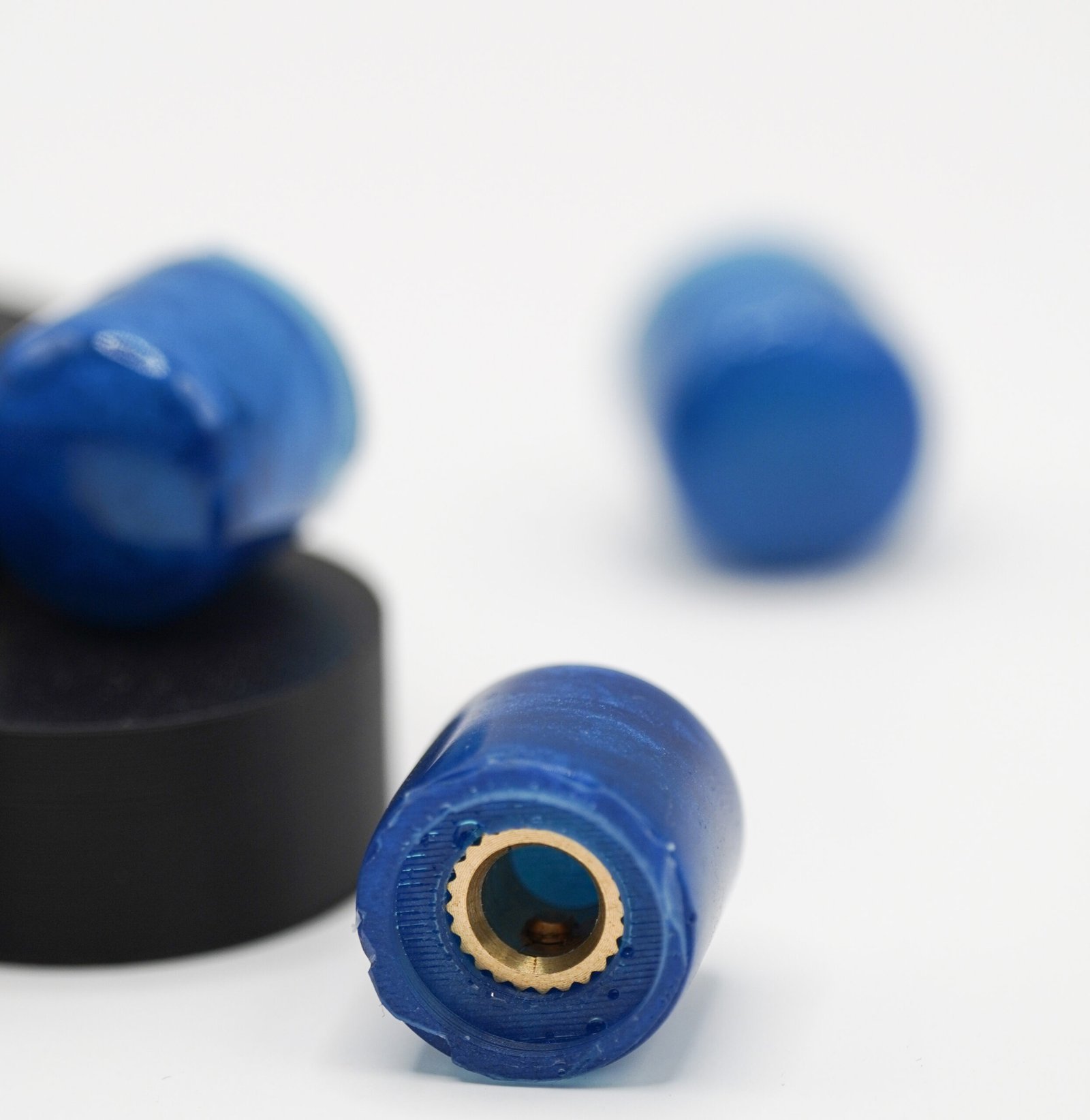 pacific blue epoxy resin guitar knobs