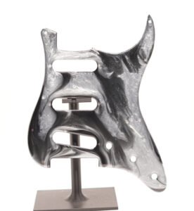 white pearl eclipse epoxy resin pickguard