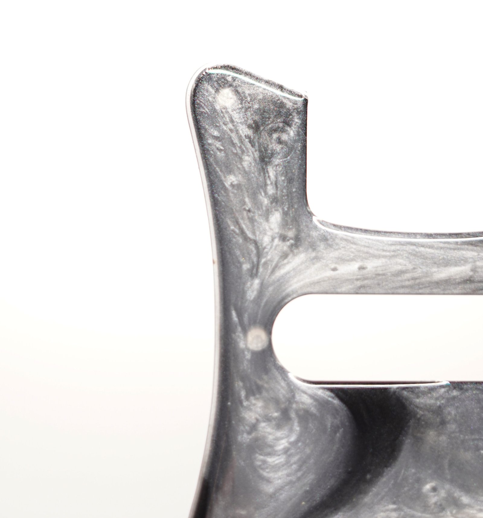 white pearl eclipse epoxy resin pickguard