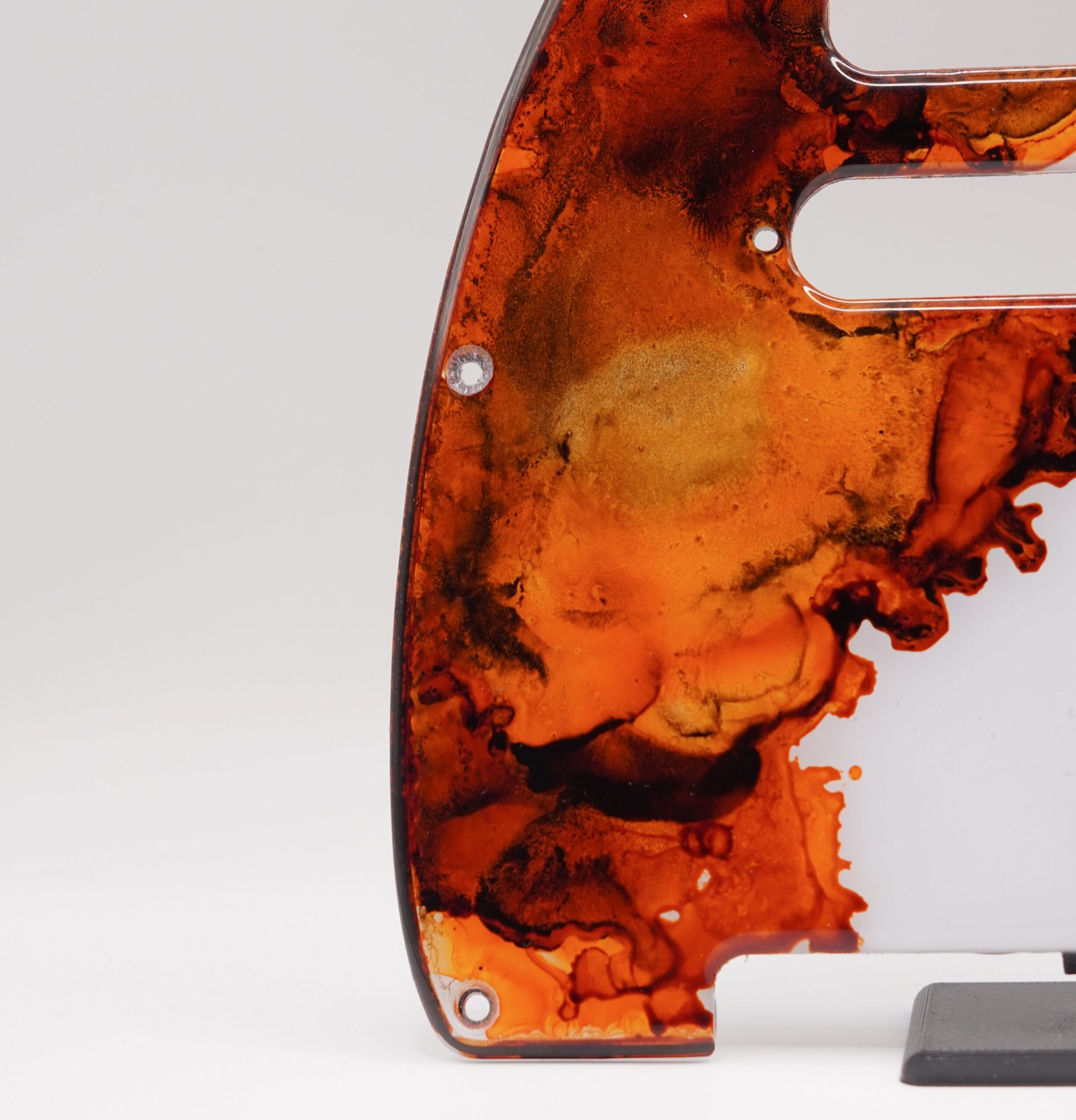 inferno ember epoxy resin pickguard (copy)