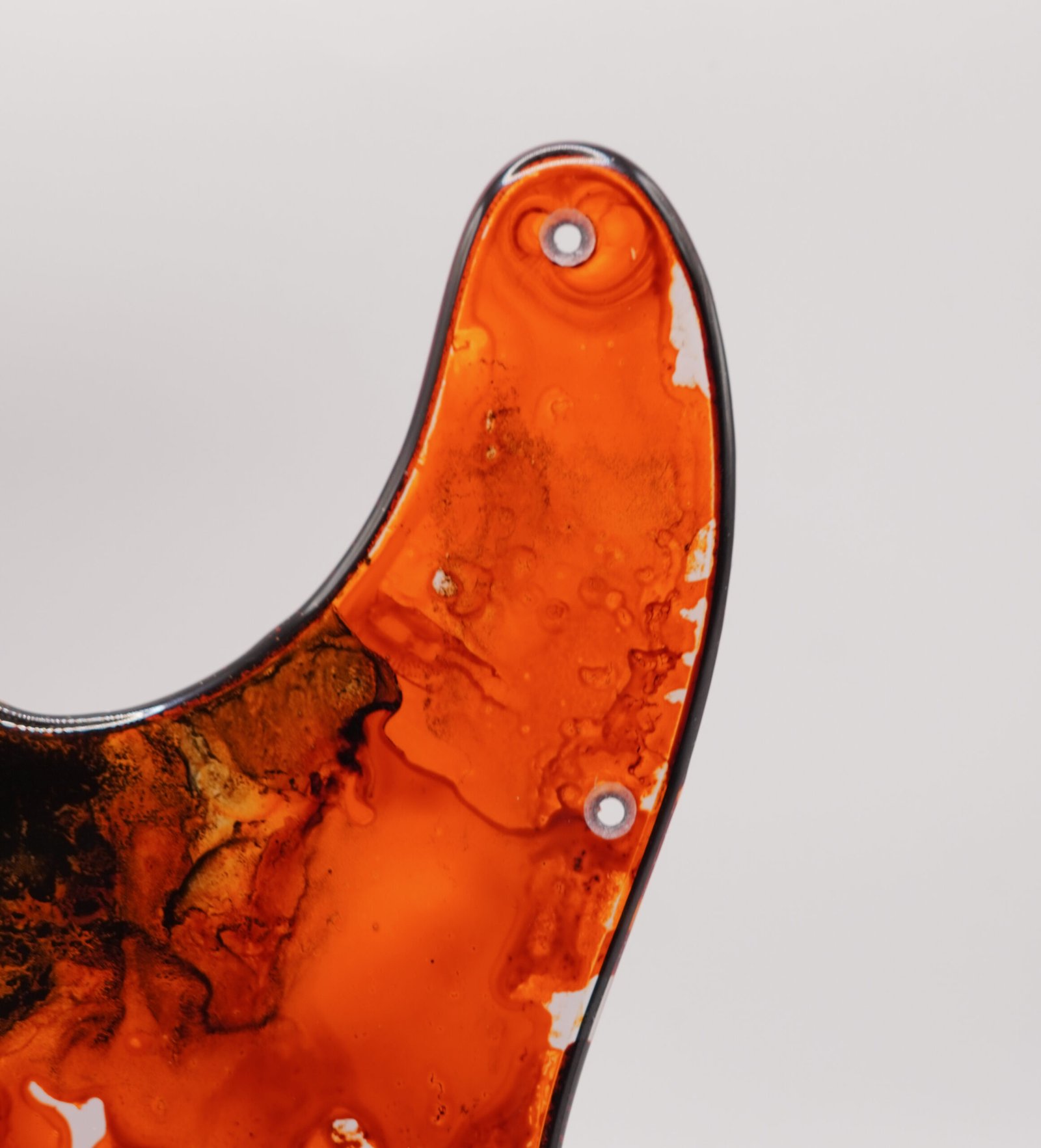 koi rebirth – epoxy resin telecaster pickguard