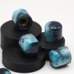 blue zenith epoxy resin guitar knobs