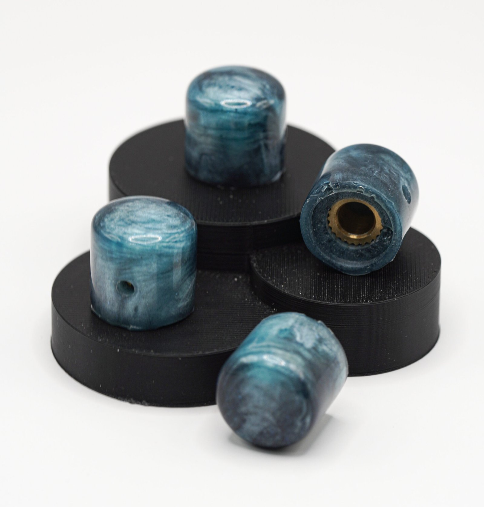 silk current resin guitar knob set
