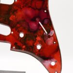marshall burn epoxy resin guitar pickguard