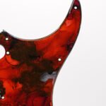 marshall burn epoxy resin guitar pickguard