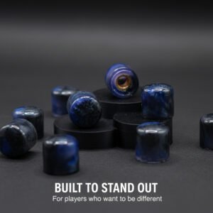 astral violet epoxy resin guitar knobs