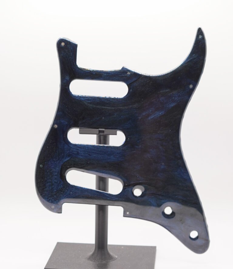 Home blue black pearl — epoxy resin pickguard (copy)