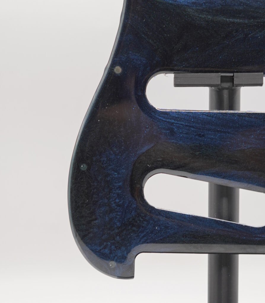blue black pearl — epoxy resin pickguard (copy)