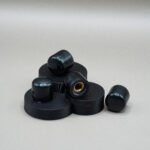 carbon black epoxy resin guitar knobs
