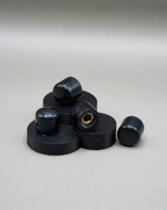 carbon black epoxy resin guitar knobs