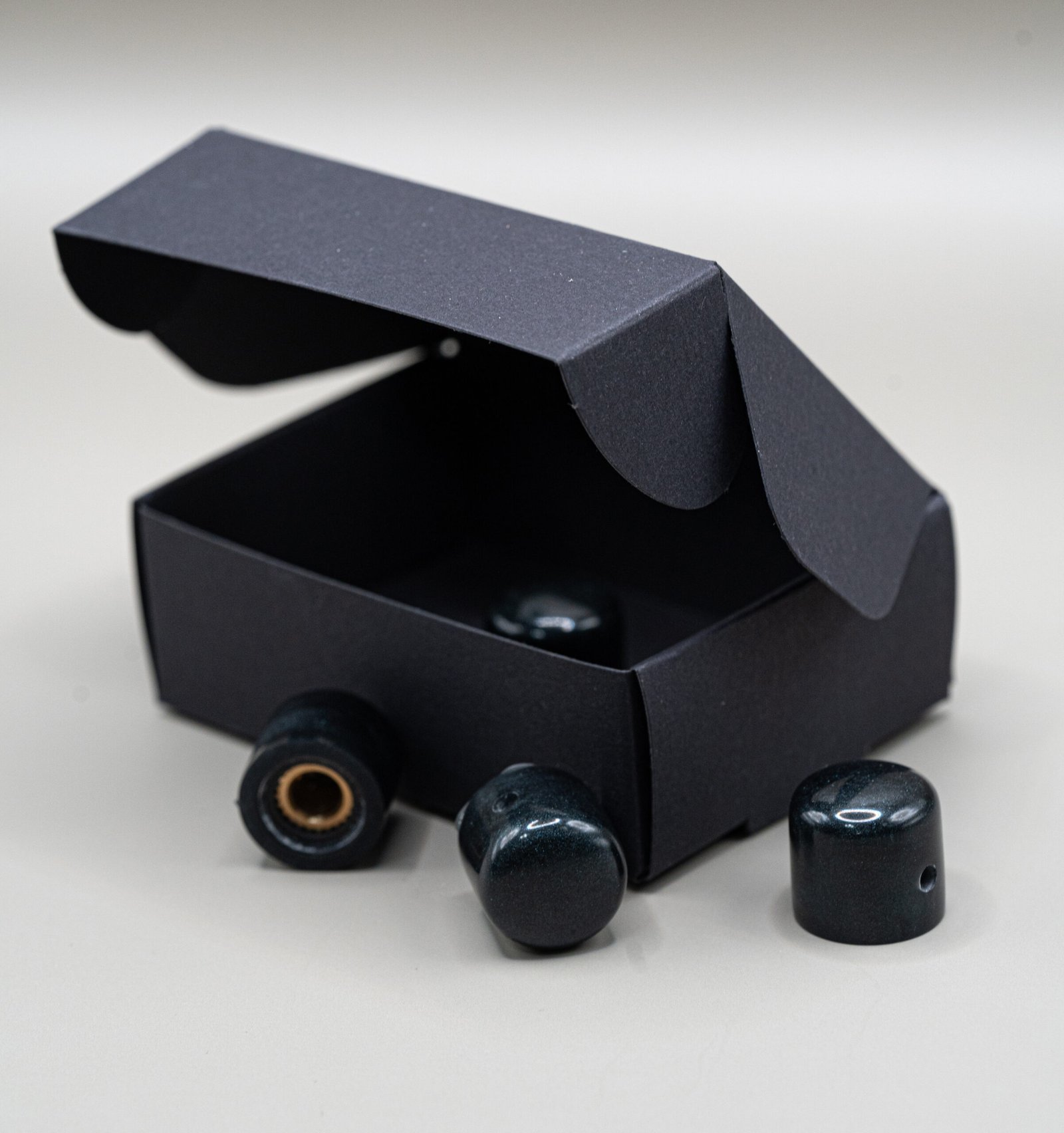 carbon black epoxy resin guitar knobs