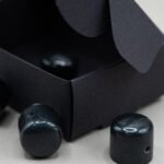 carbon black epoxy resin guitar knobs