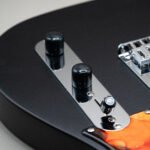 carbon black epoxy resin guitar knobs
