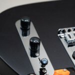 carbon black epoxy resin guitar knobs