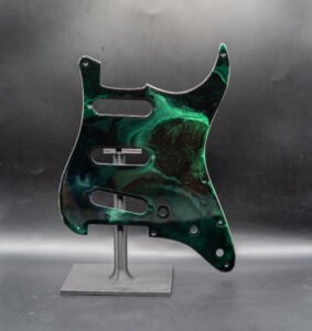 marshall burn epoxy resin guitar pickguard (copy)