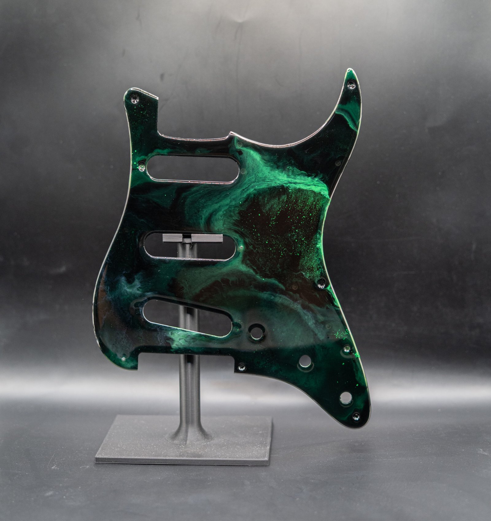 marshall burn epoxy resin guitar pickguard (copy)