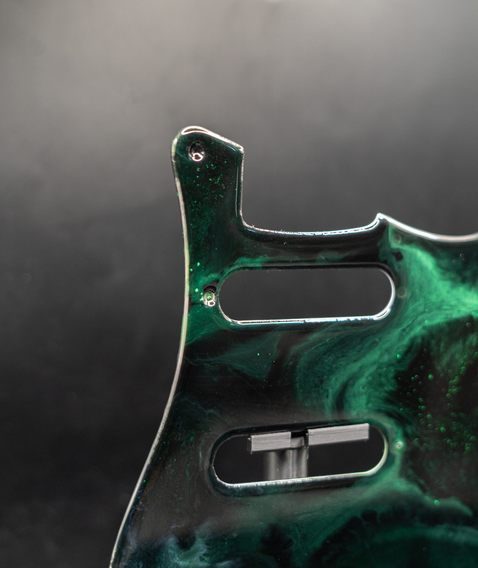 marshall burn epoxy resin guitar pickguard (copy)