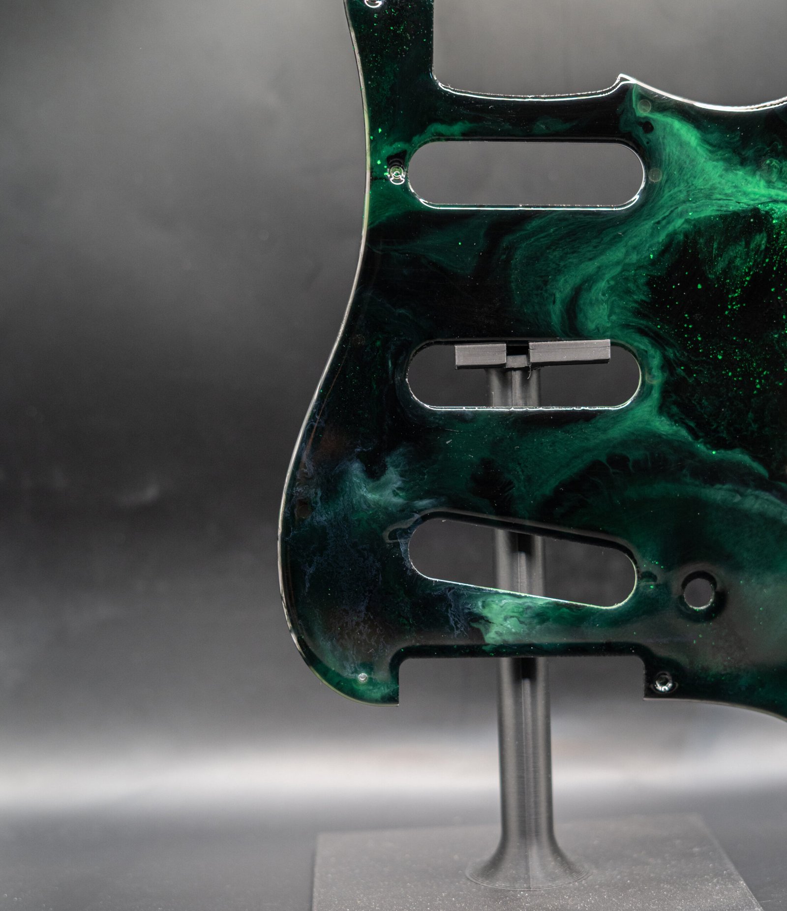 marshall burn epoxy resin guitar pickguard (copy)