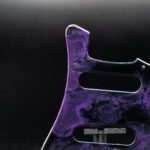 neon abyss epoxy resin guitar pickguard (copy)